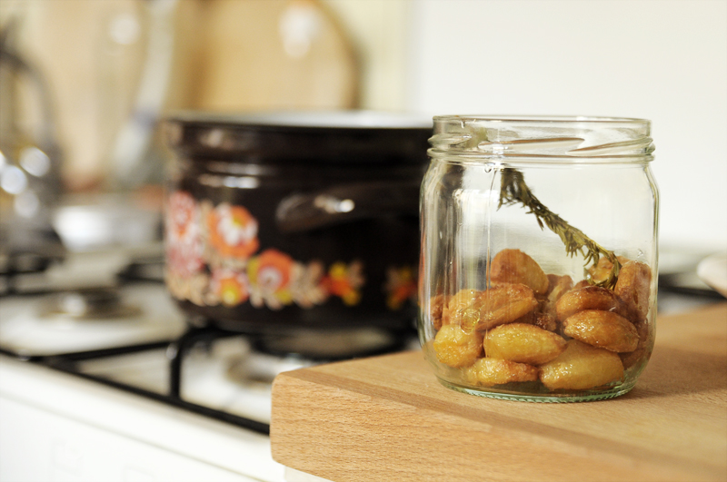 Rezept Knoblauch Confit